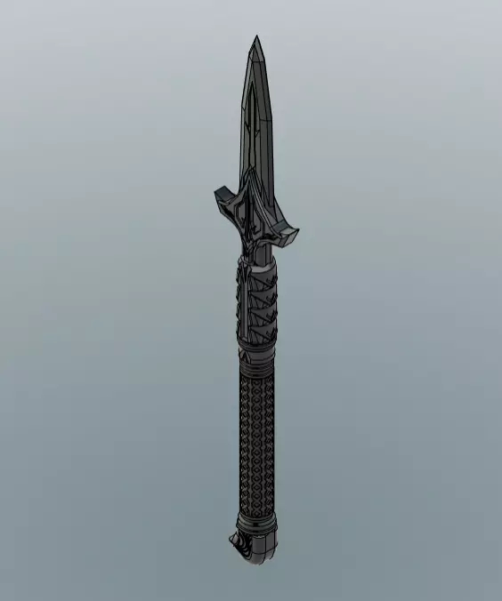 Broken Spear of Leonidas 3D print model_0