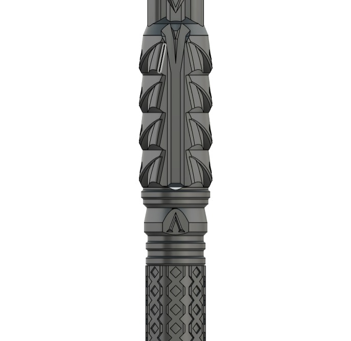 Broken Spear of Leonidas 3D print model_5