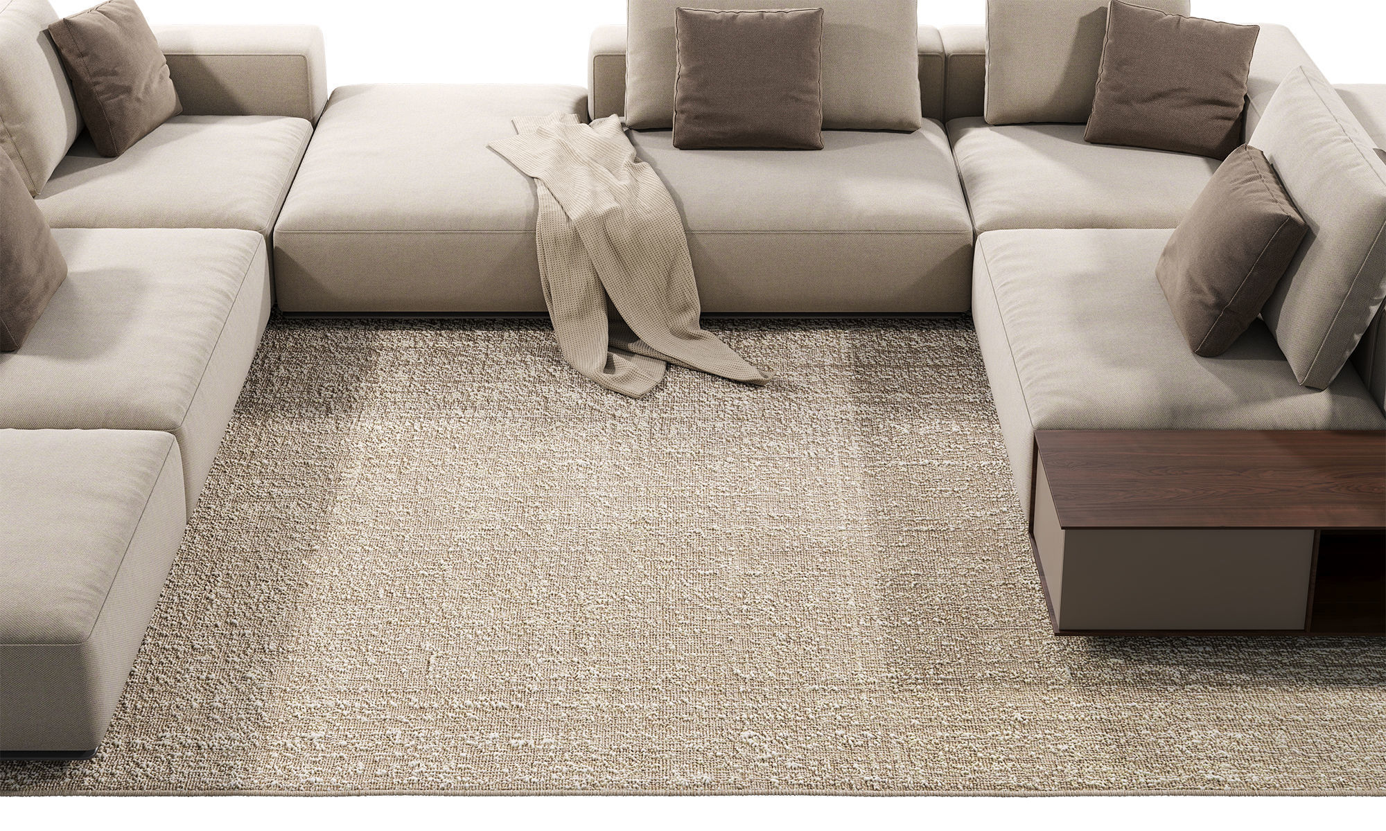 BoConcept Serge Rug 3D model_5