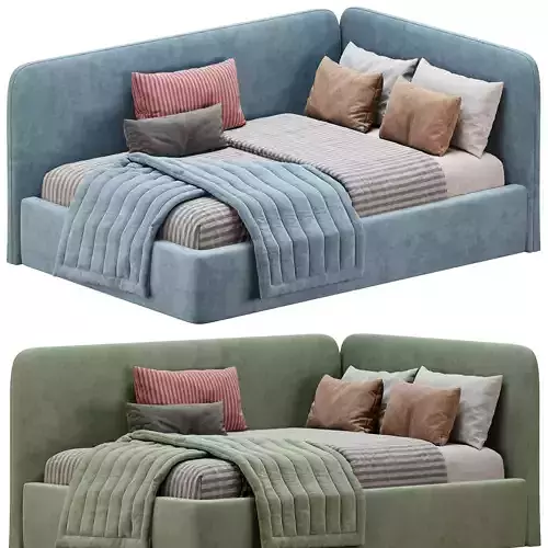 Corner bed Bruni kids