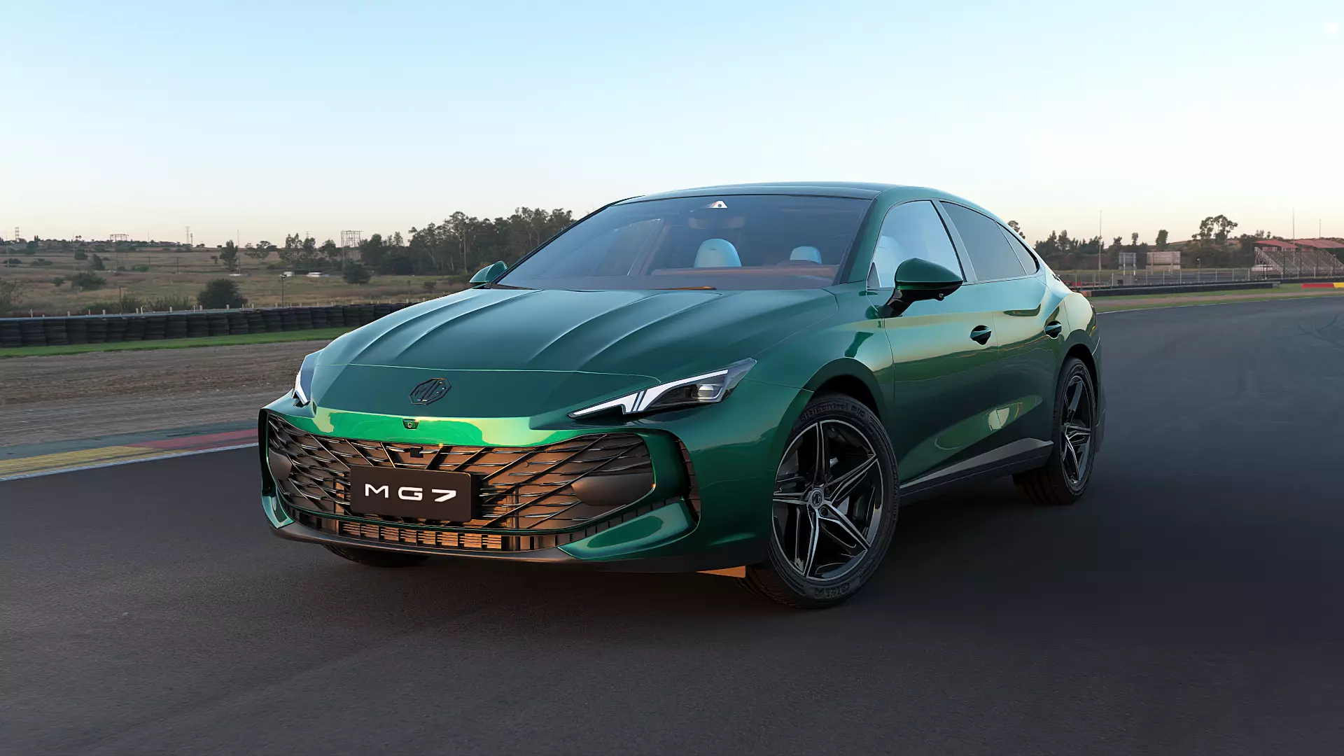 2025 MG7 with interior 3D model