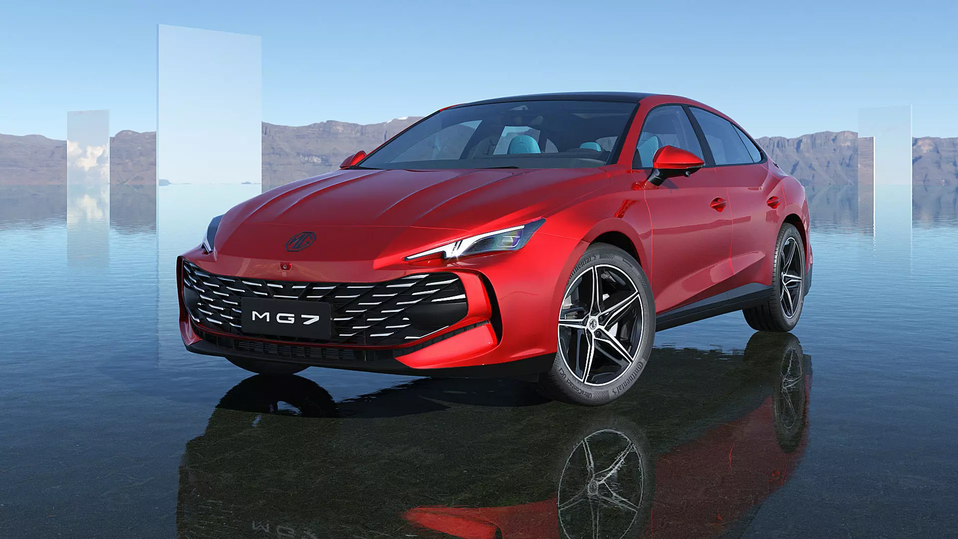 2025 MG7 with interior 3D model