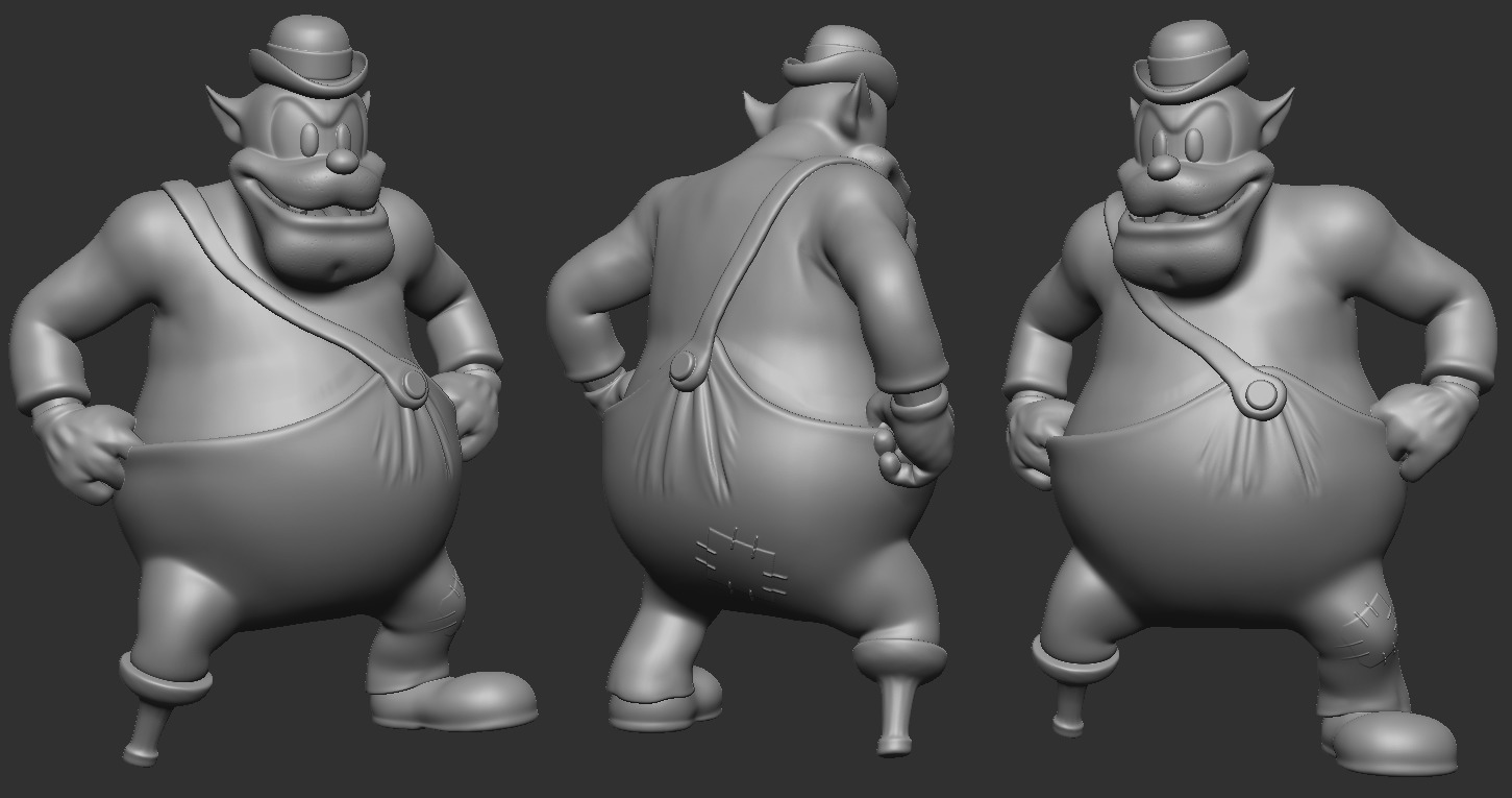 Big Bad Pete - Pedro el malo 3D print model_1