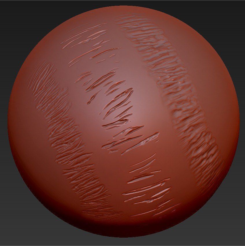 Cutted metal and Welding Brushes for Zbrush 3D model_4