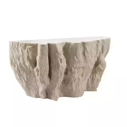 Palecek Camilla Fossilized Clam Console