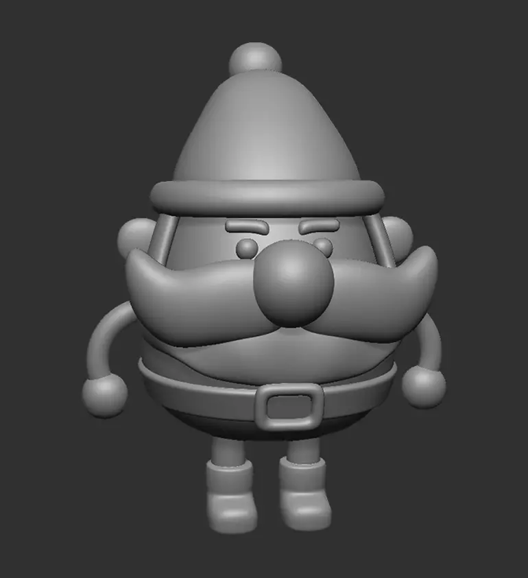 Santa Claus decorative - adorno navideno 3D print model_0