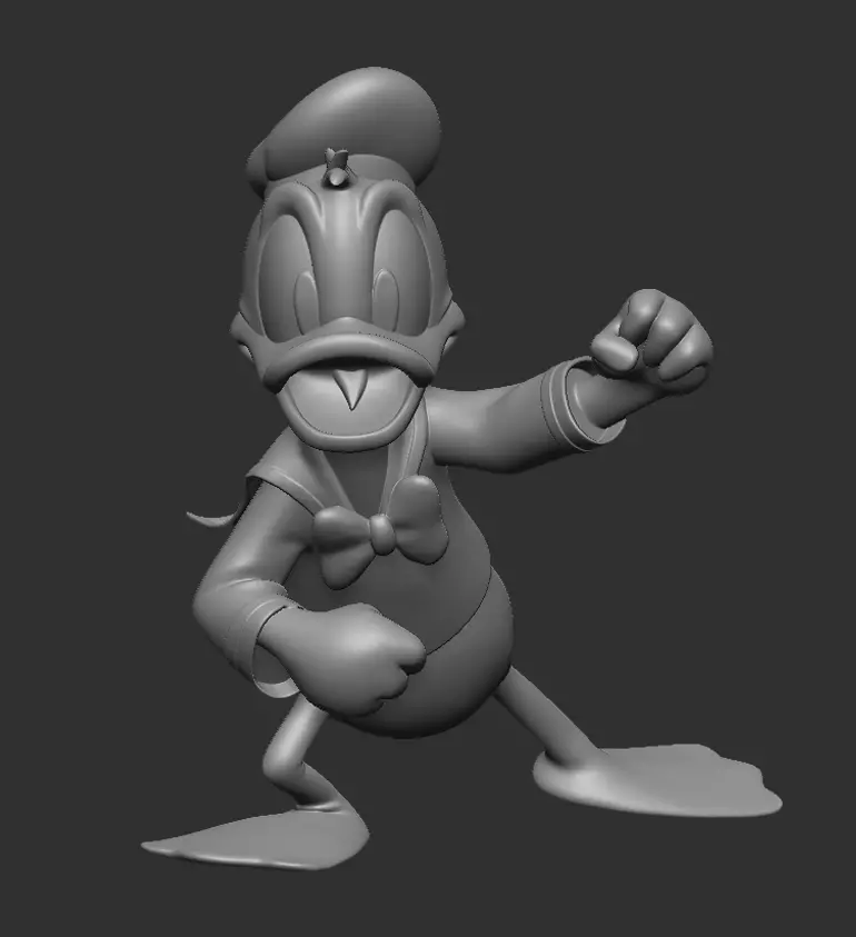Donald Duck - Pato Donald 3D print model_0