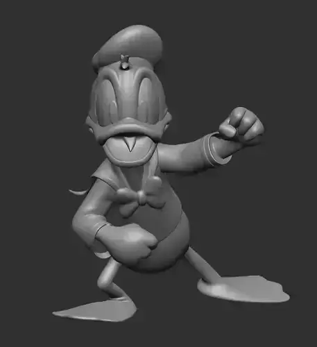 Donald Duck - Pato Donald 3D print model