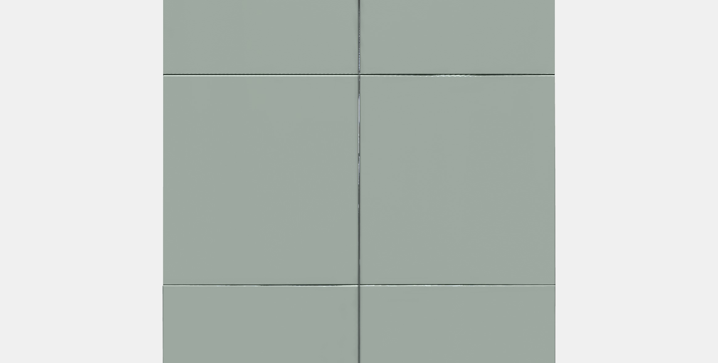 BESTA Storage combination with doors 56 Low-poly 3D model_11