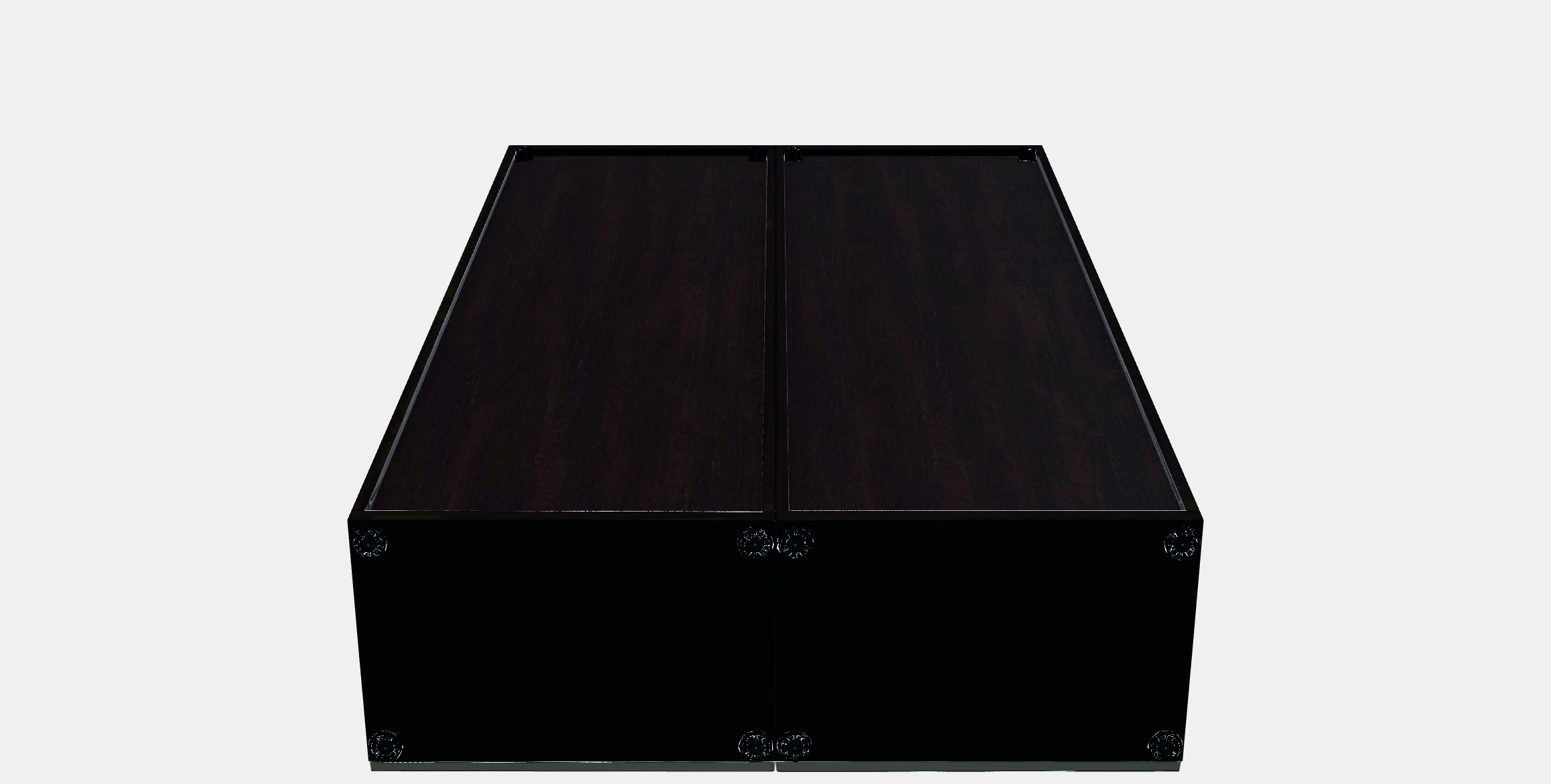 BESTA Storage combination with doors 56 Low-poly 3D model_7