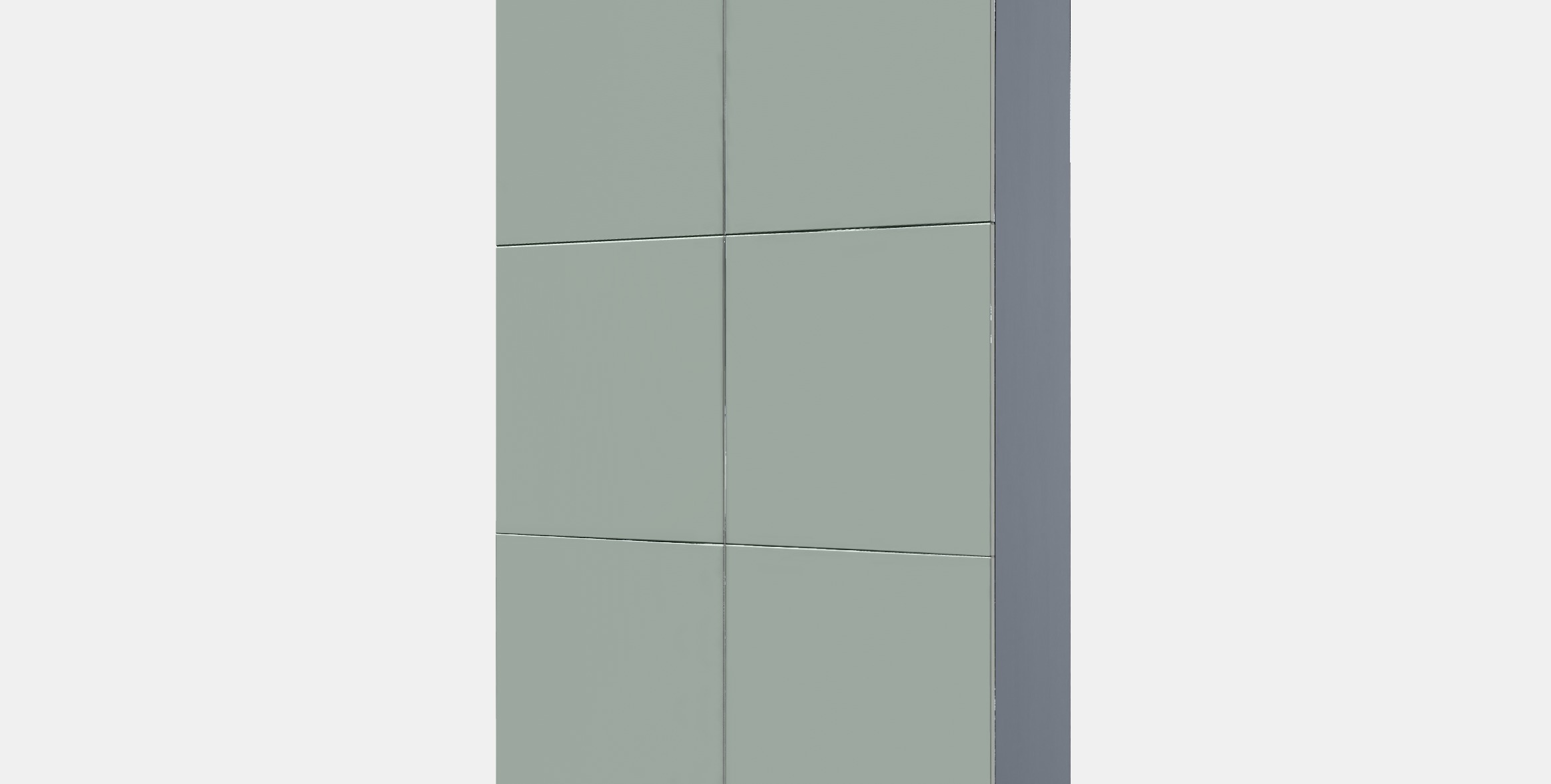 BESTA Storage combination with doors 56 Low-poly 3D model_13