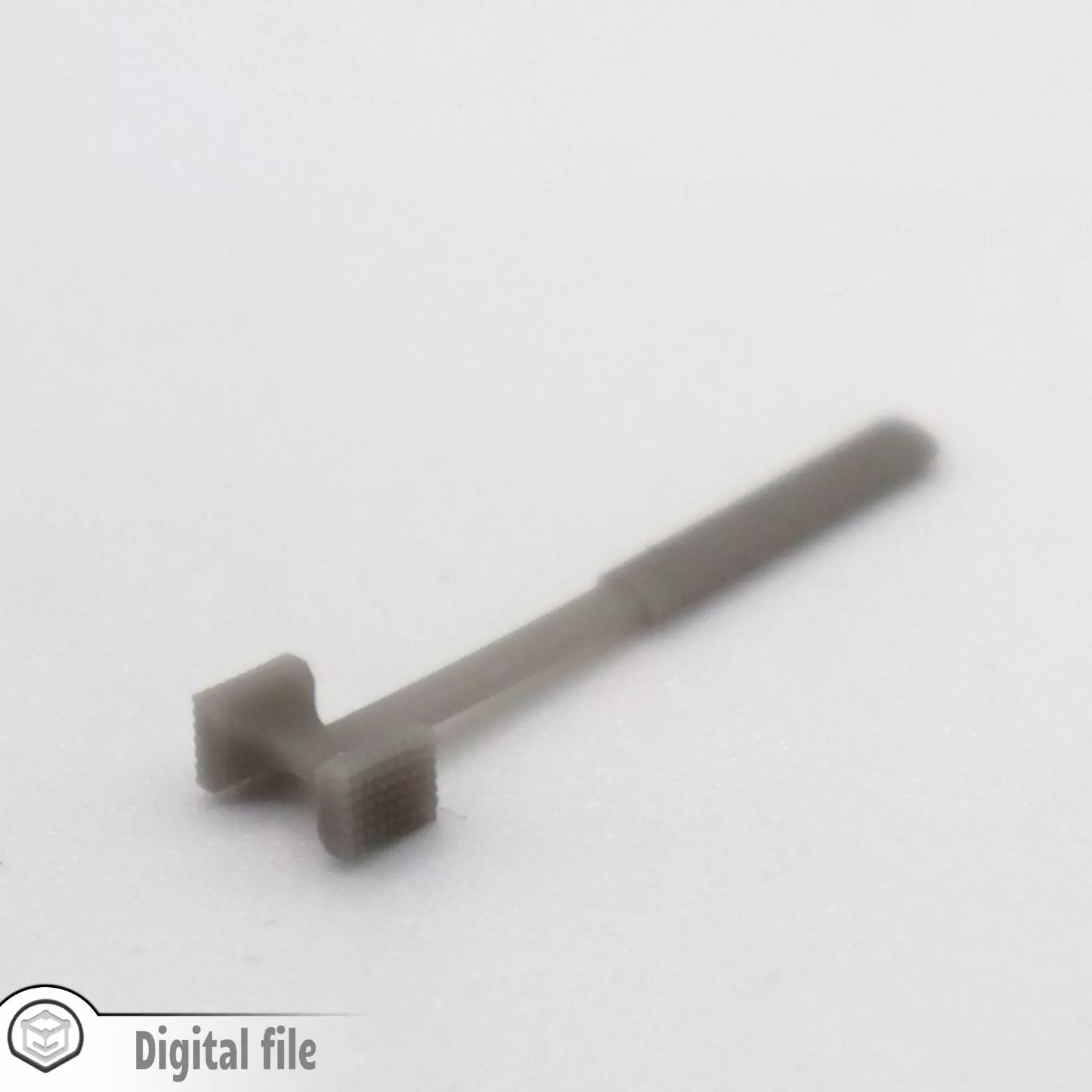 miniature dollhouse Meat Hammer kitchen utensil  3D print model_0