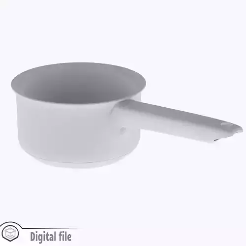 miniature dollhouse Sauce pan 