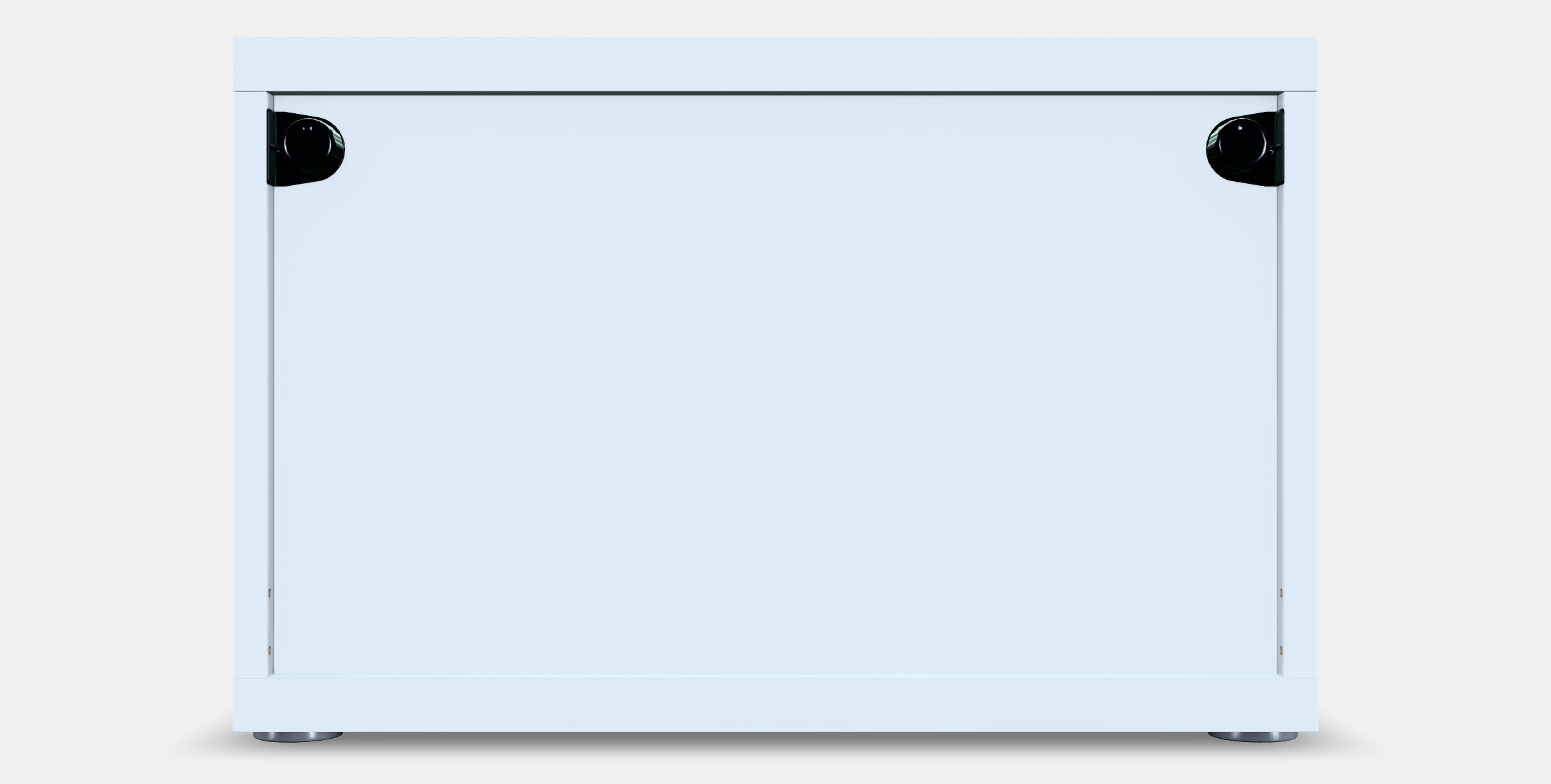 BESTA Shelf unit with glass door 24 Low-poly 3D model_15