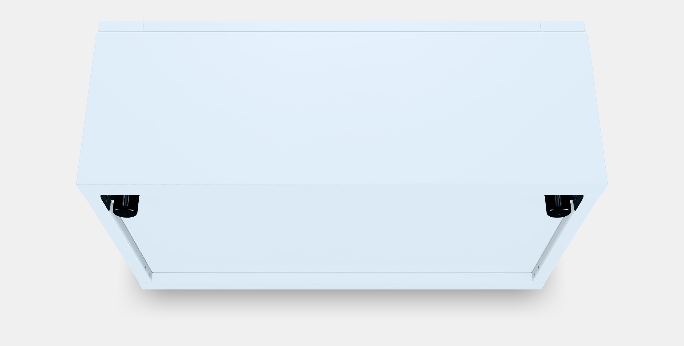 BESTA Shelf unit with glass door 24 Low-poly 3D model_3