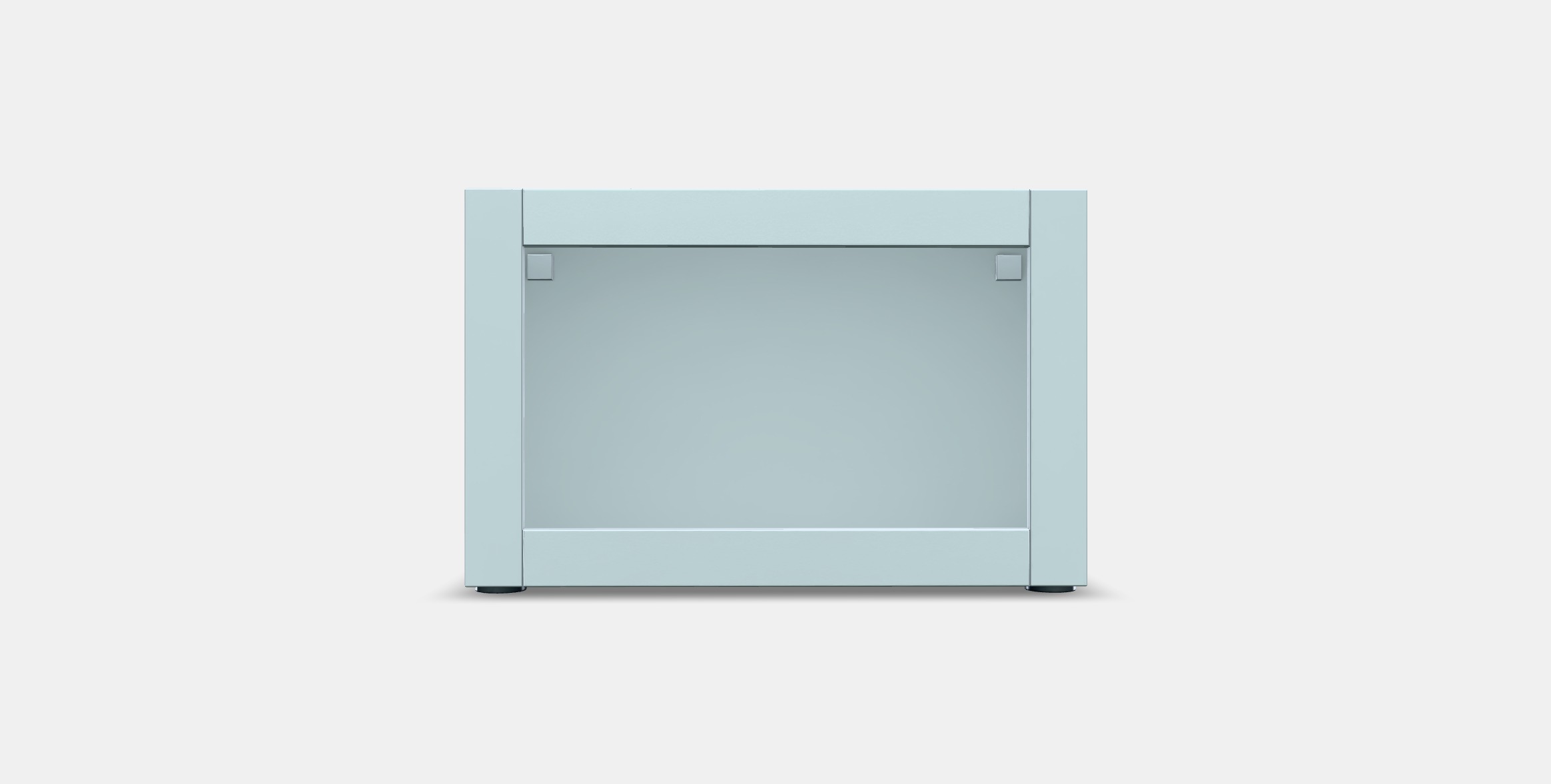 BESTA Shelf unit with glass door 24 Low-poly 3D model_9