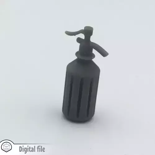 miniature dollhouse Soda Siphon  3D print model