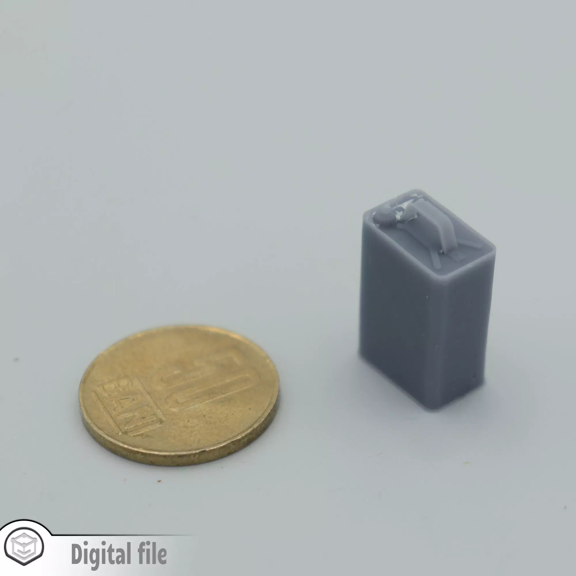 miniature Fuel Oil Canister 3D print model