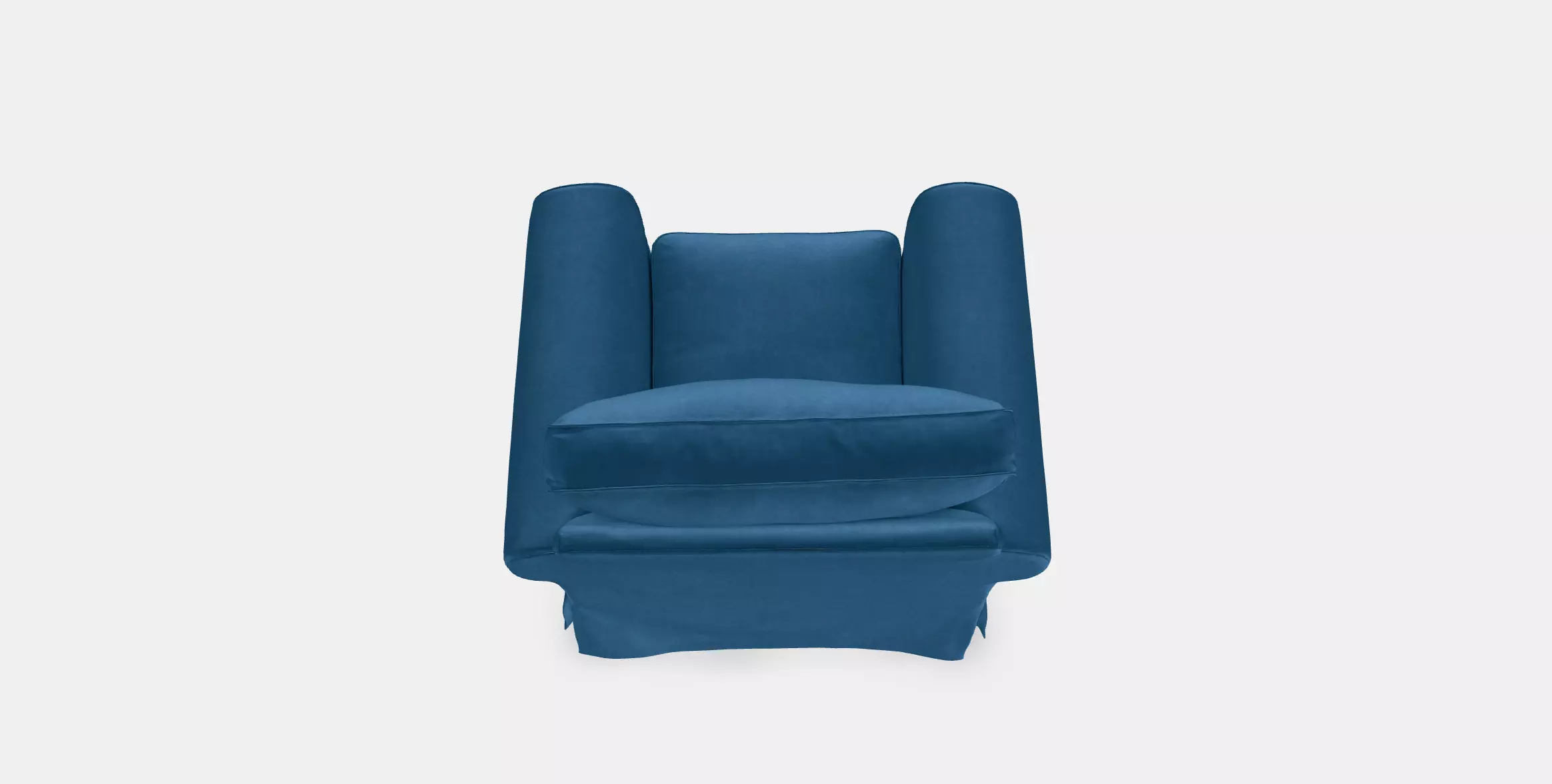 EKTORP Armchair 3 Low-poly 3D model_0