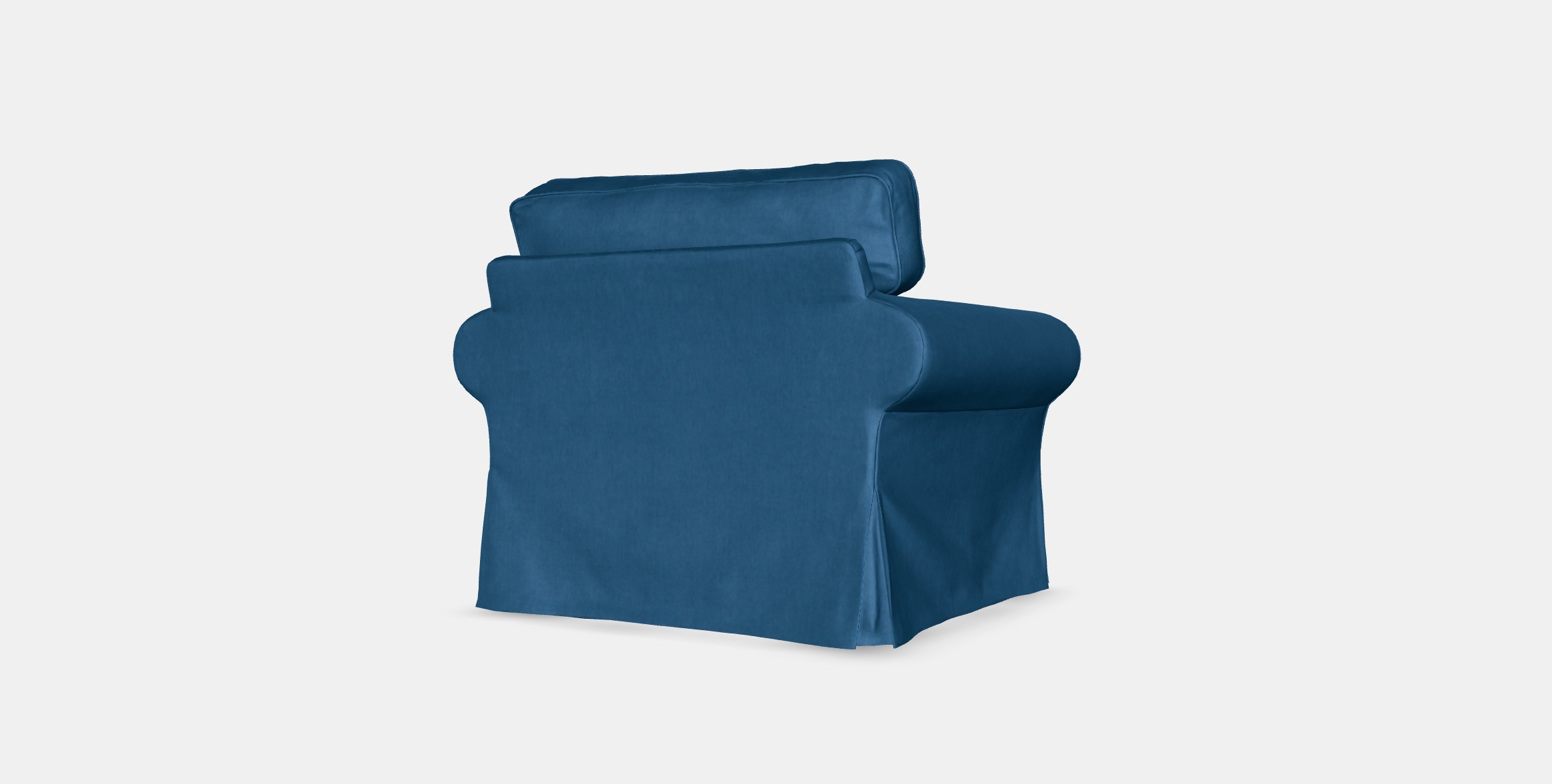 EKTORP Armchair 3 Low-poly 3D model_3