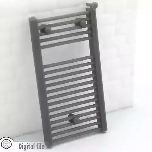 miniature Modern radiator bathroom kitchen 