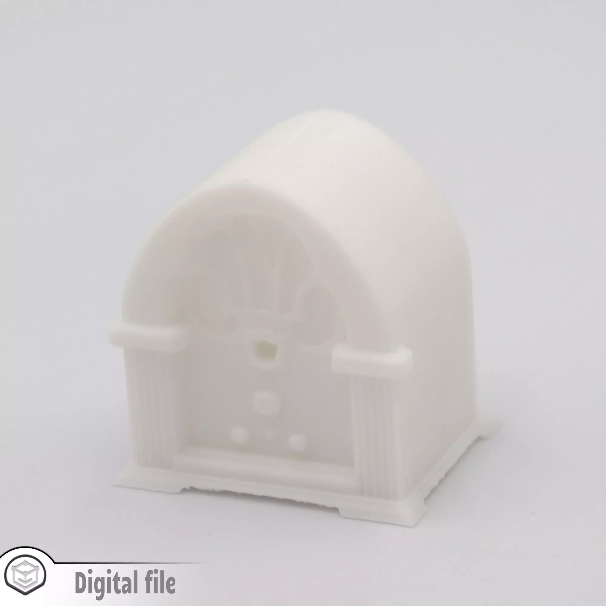 miniature Philco Model 90 Cathedral Radio 3D print model_0