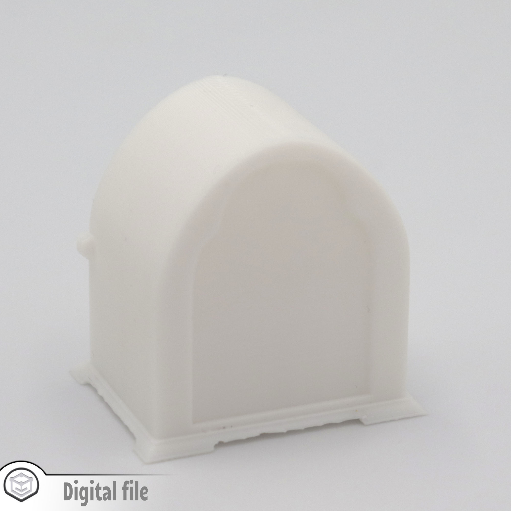 miniature Philco Model 90 Cathedral Radio 3D print model_2