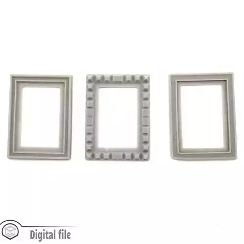 miniature Set 3 frames collection 1 