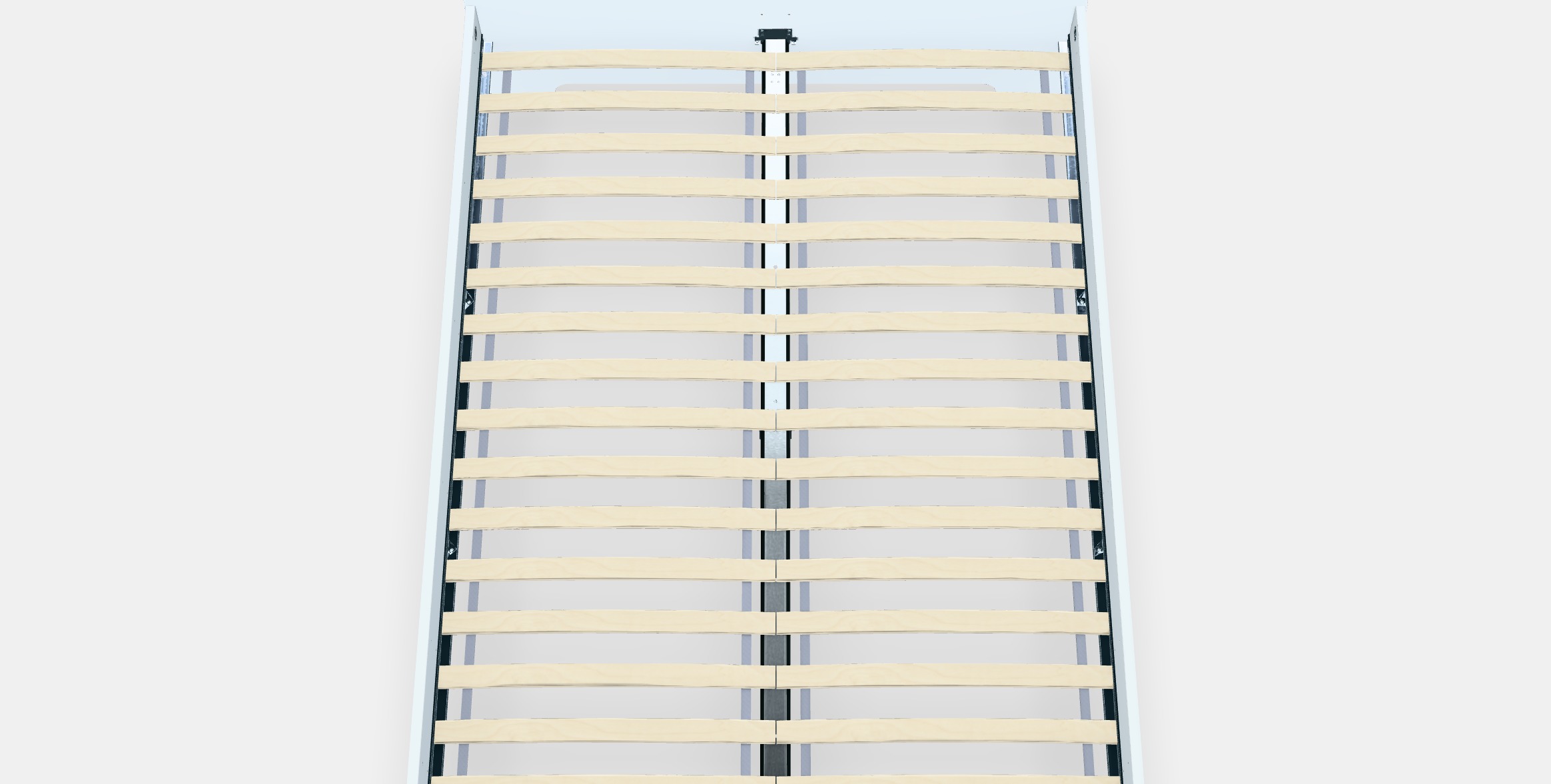 ASKVOLL Bed frame 4 Low-poly 3D model_3