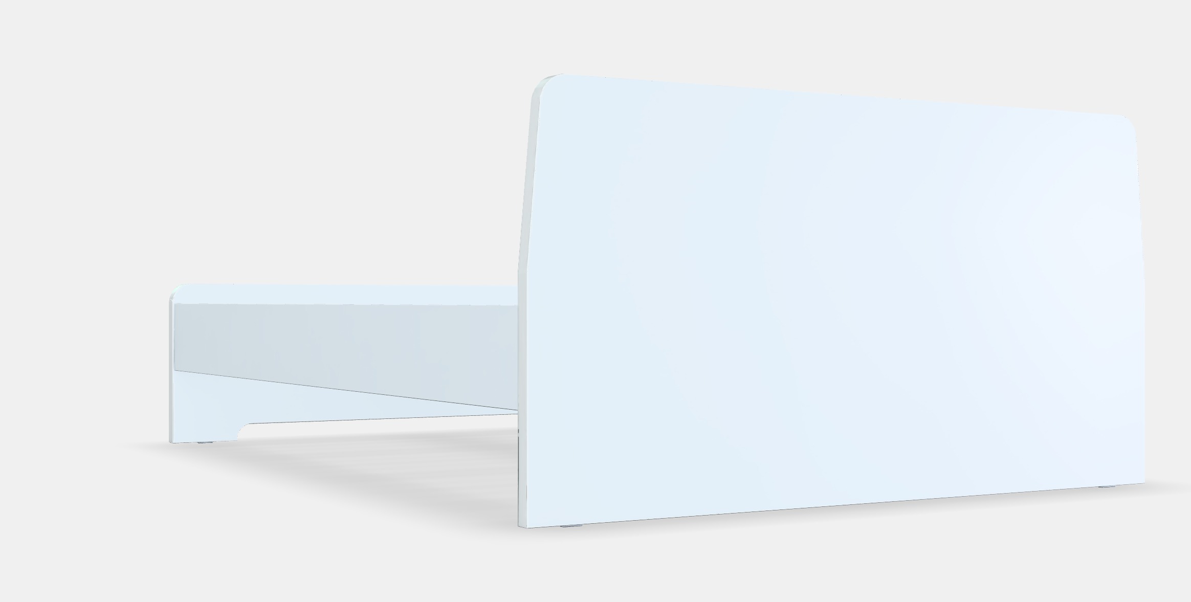 ASKVOLL Bed frame 4 Low-poly 3D model_6