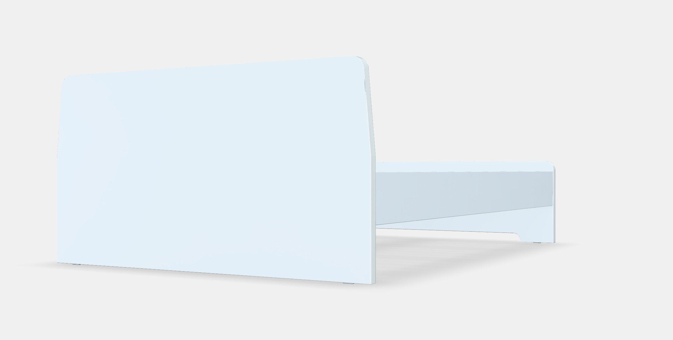 ASKVOLL Bed frame 4 Low-poly 3D model_4