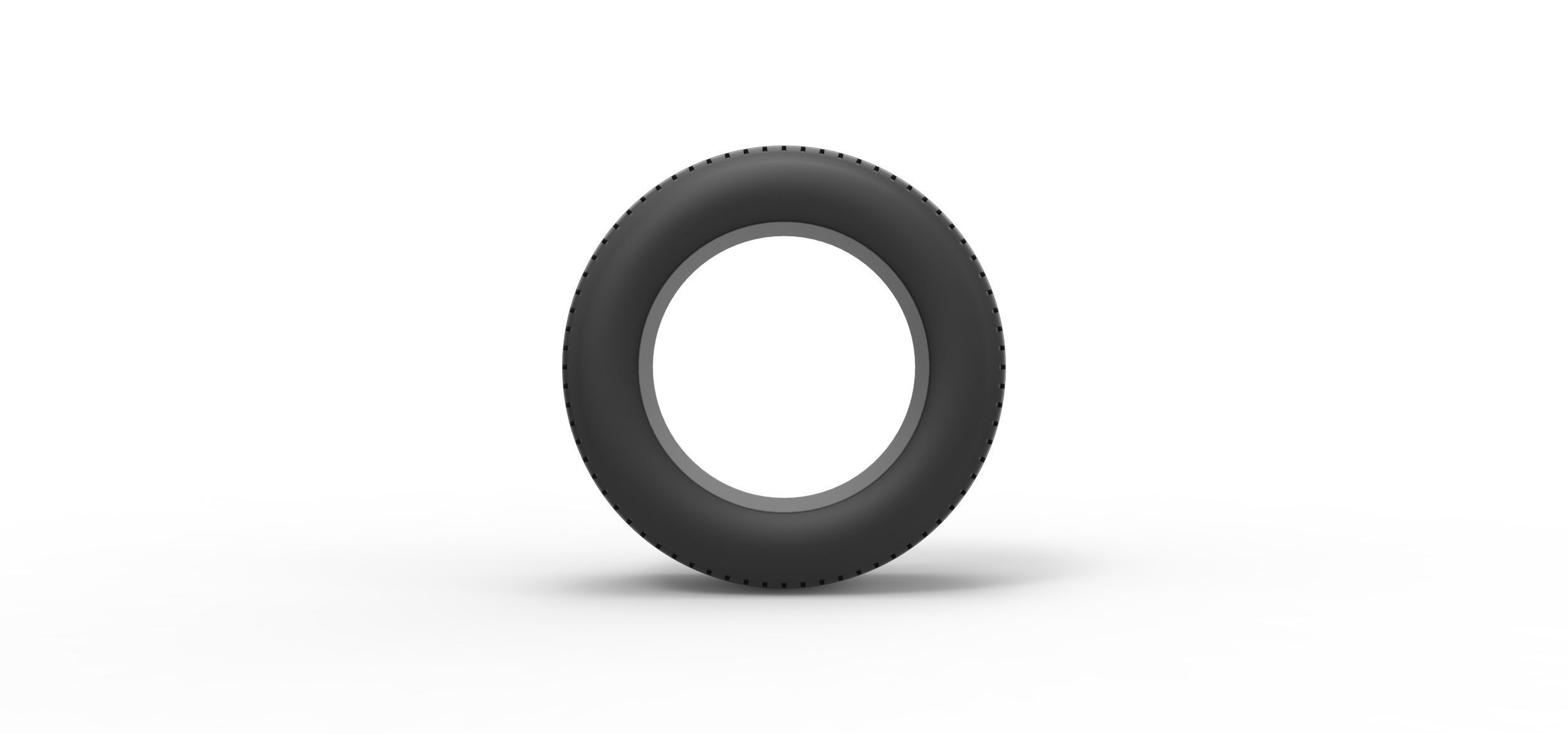 Tire of Dirt Modified stock car V6 Scale 1 to 25 3D print model_4