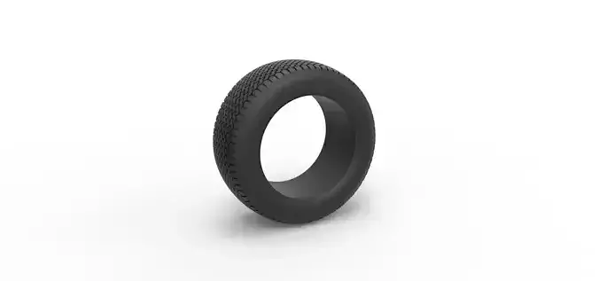 Tire of Dirt Modified stock car V6 Scale 1 to 25