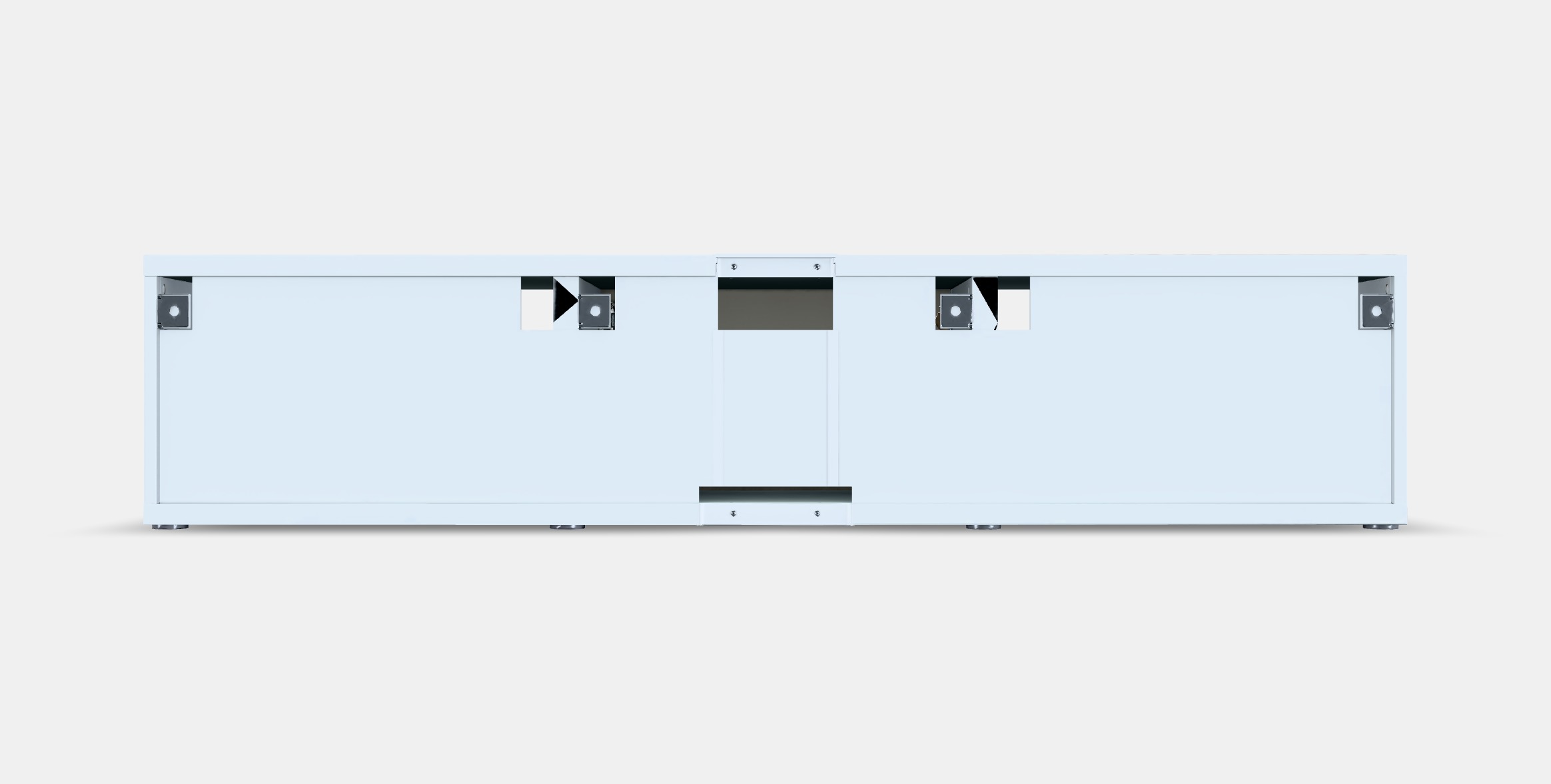 BESTA TV bench 68 Low-poly 3D model_15