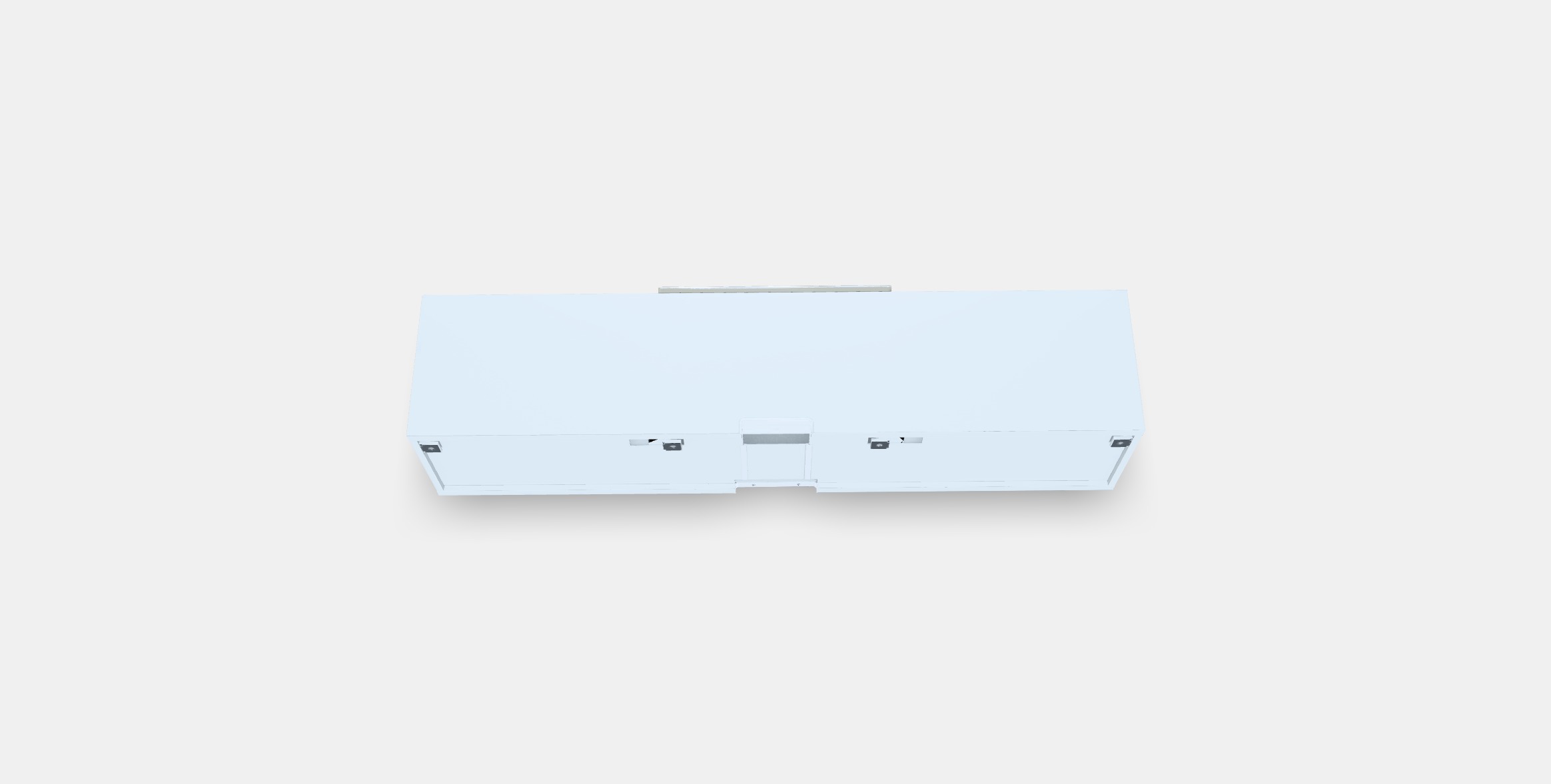 BESTA TV bench 68 Low-poly 3D model_3