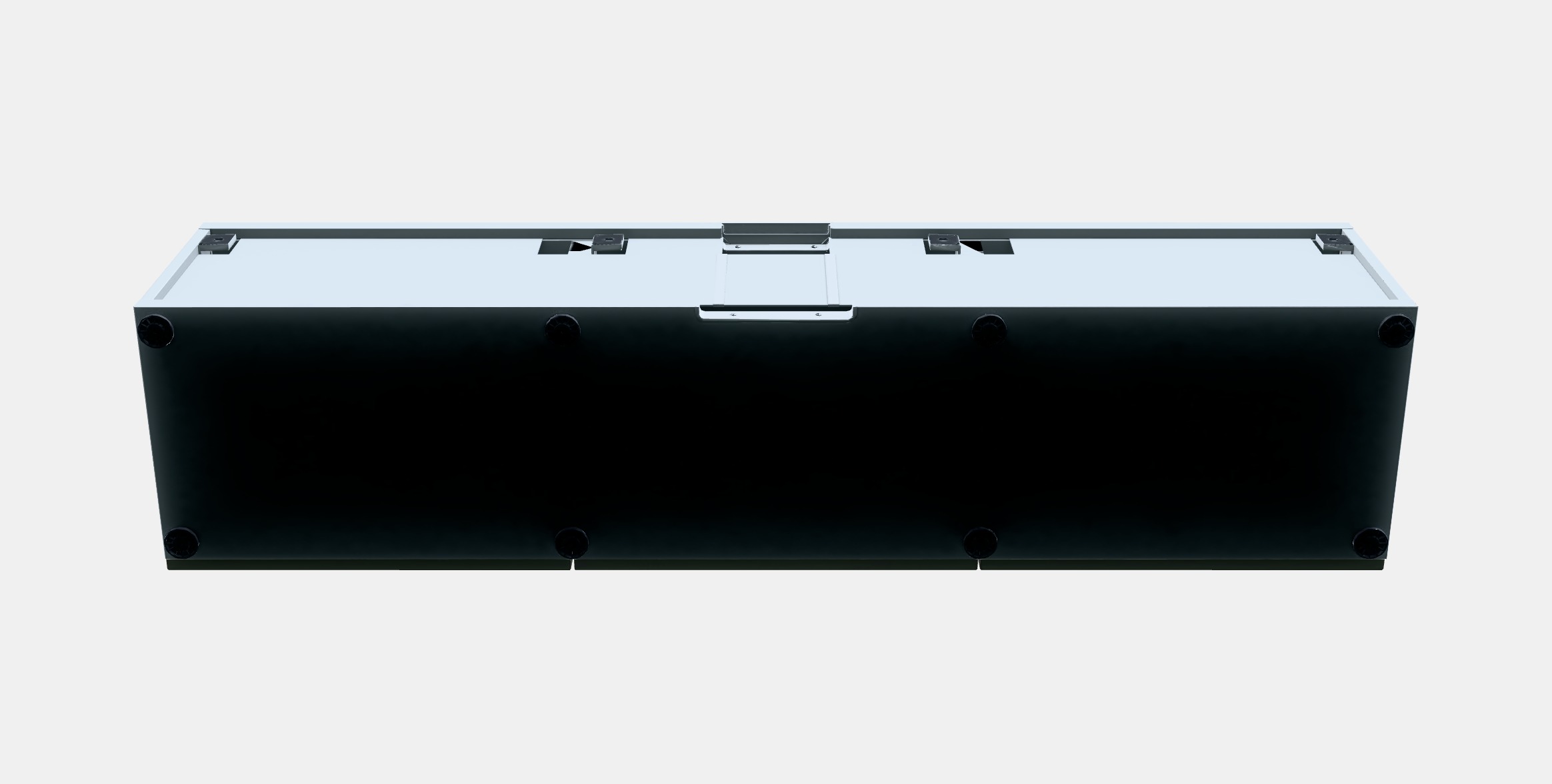 BESTA TV bench 68 Low-poly 3D model_8