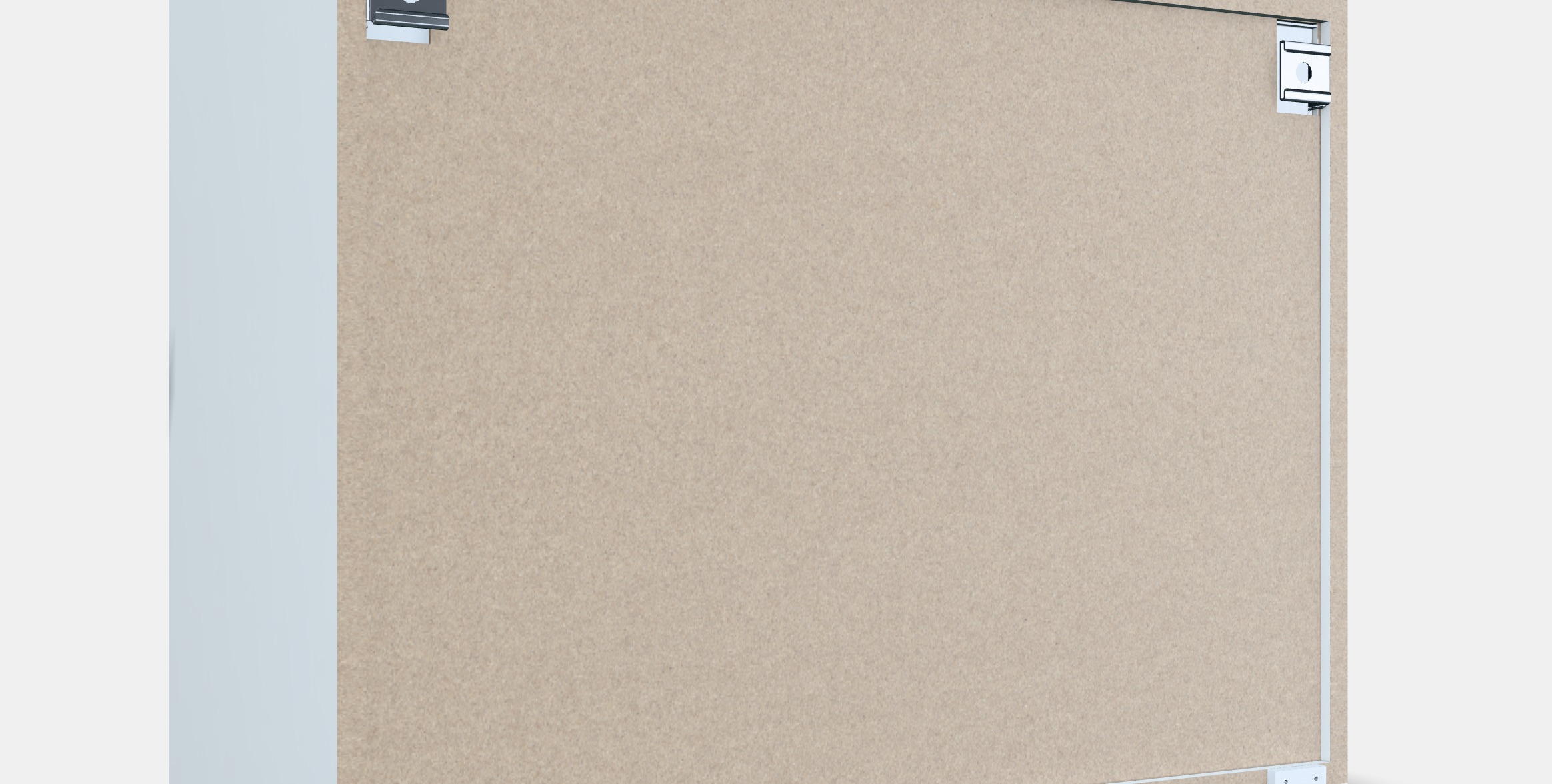 METOD Wall cabinet frame 7 Low-poly 3D model_8