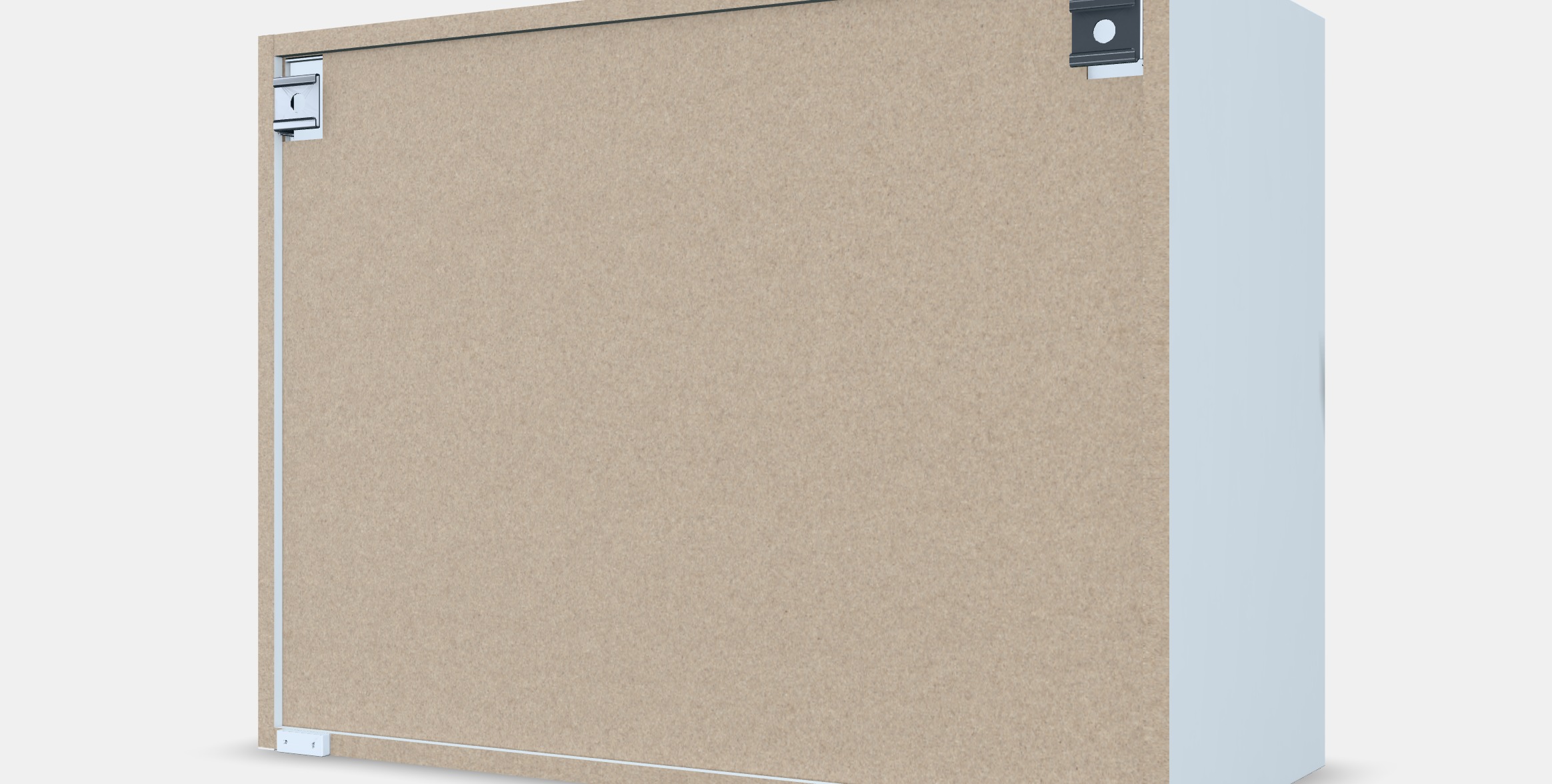 METOD Wall cabinet frame 7 Low-poly 3D model_9