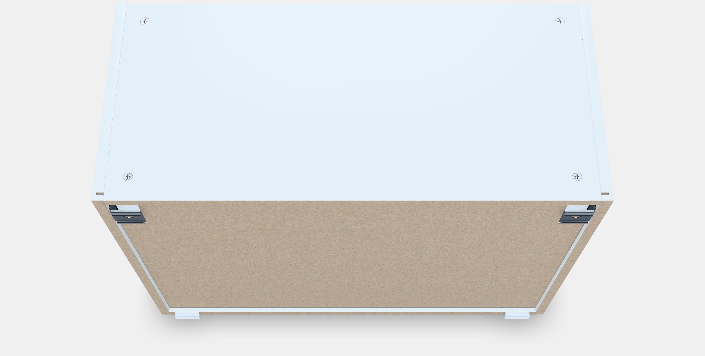 METOD Wall cabinet frame 7 Low-poly 3D model_5