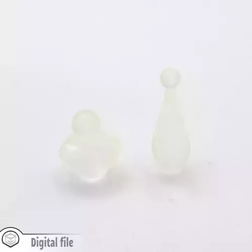 Set of 2 perfume bottles collection 2 