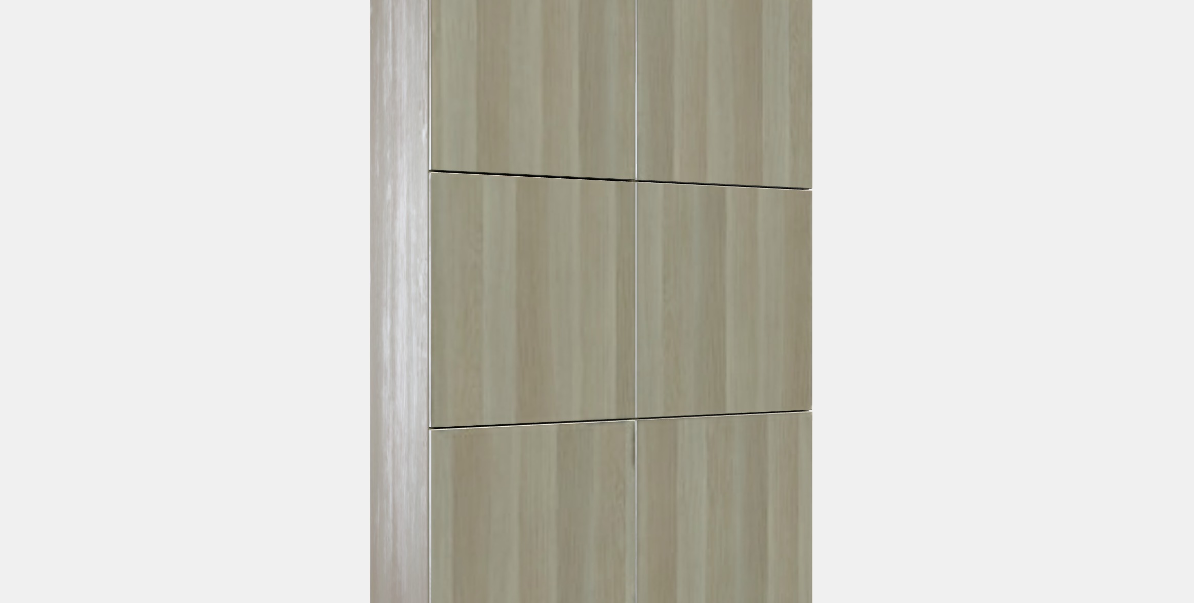 BESTA Storage combination with doors 62 Low-poly 3D model_9