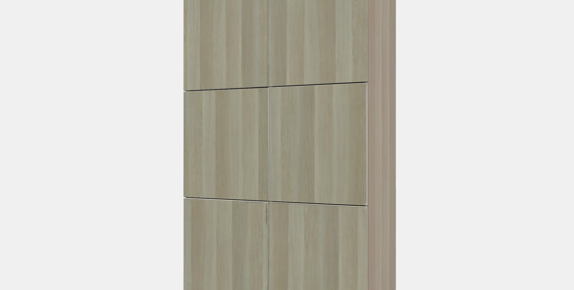 BESTA Storage combination with doors 62 Low-poly 3D model_12