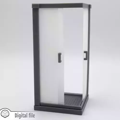 Shower cabin multi-color