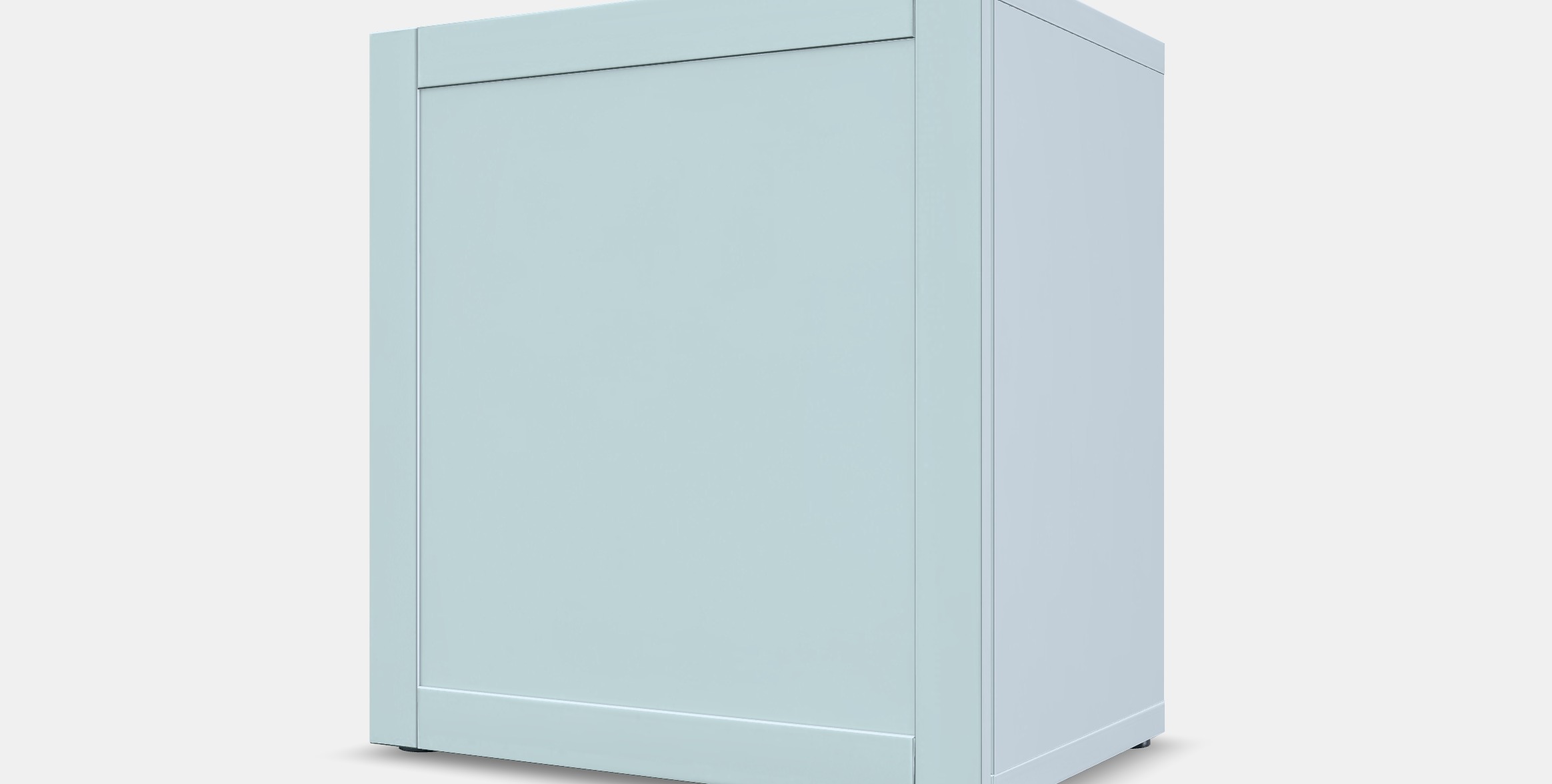 BESTA Shelf unit with door 61 Low-poly 3D model_16