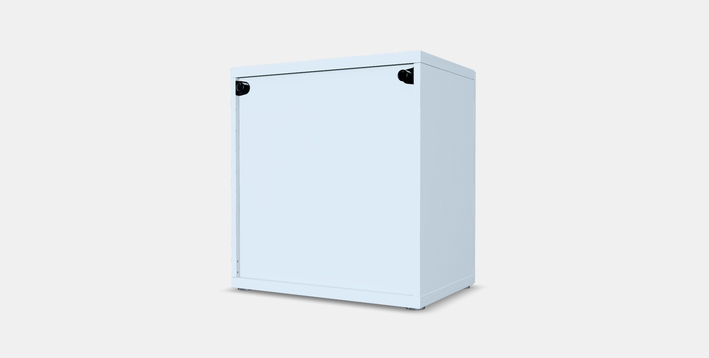 BESTA Shelf unit with door 61 Low-poly 3D model_5