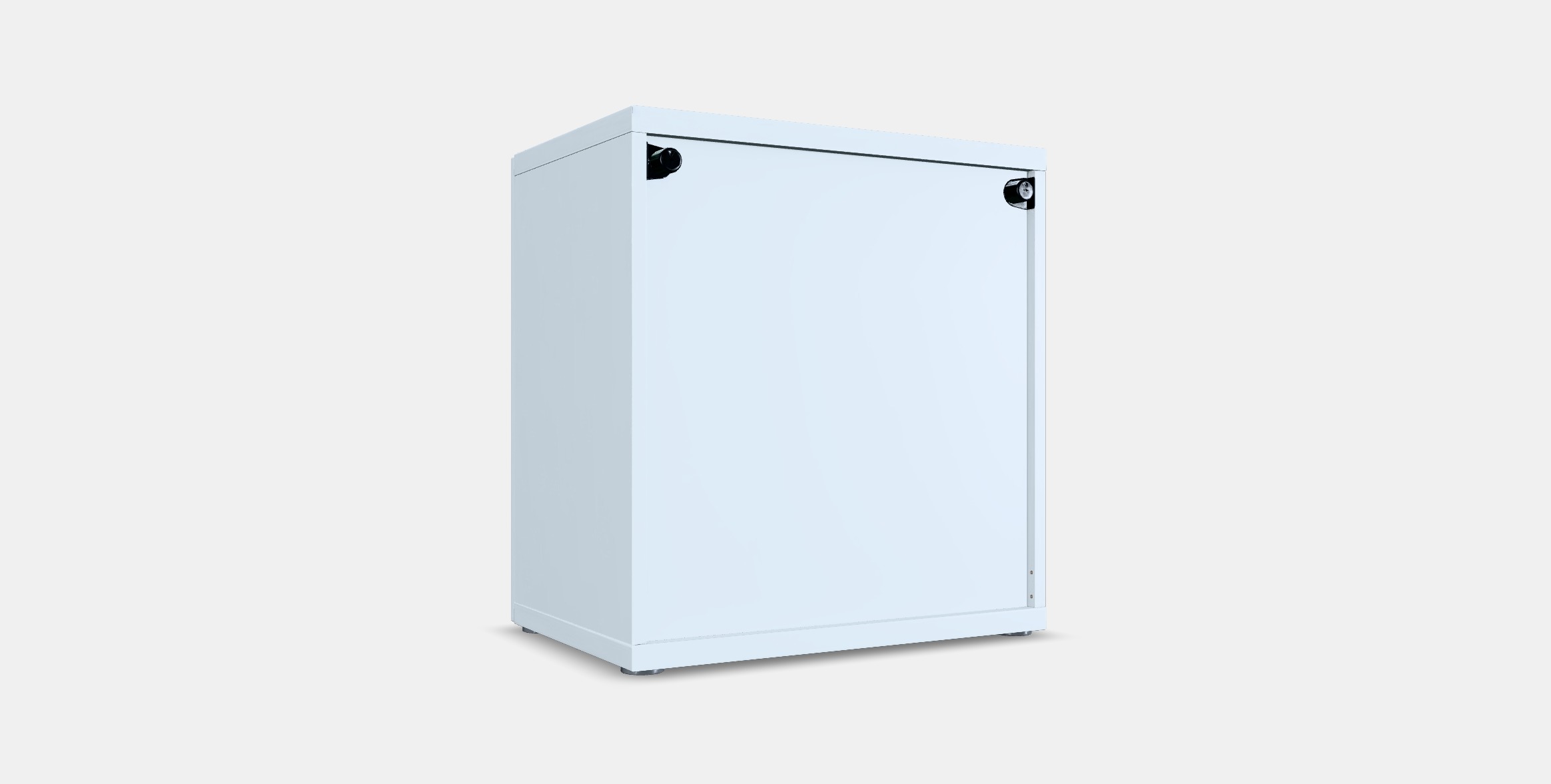 BESTA Shelf unit with door 61 Low-poly 3D model_15