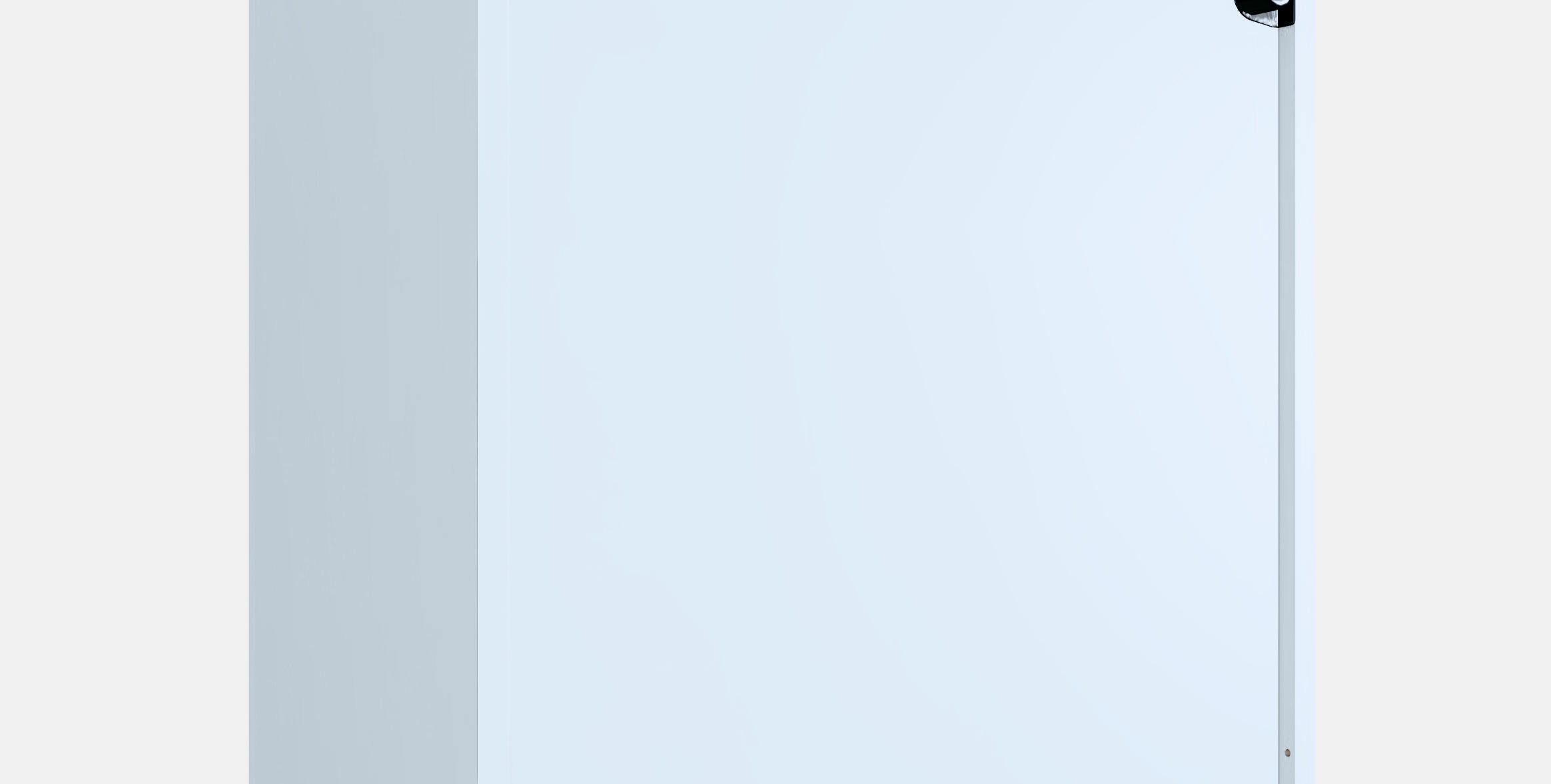 BESTA Shelf unit with door 61 Low-poly 3D model_3