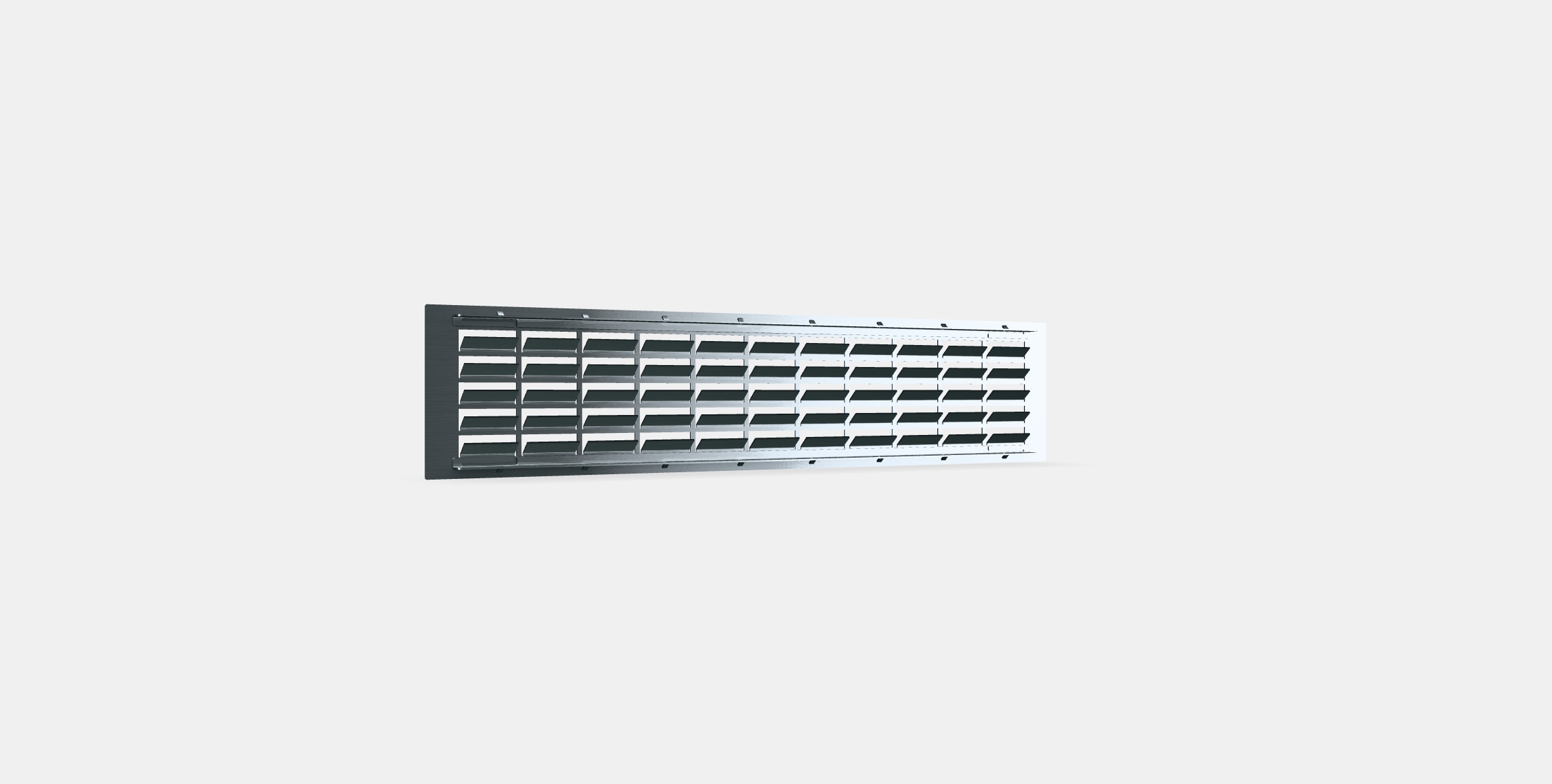 METOD Ventilation grille Low-poly 3D model_16