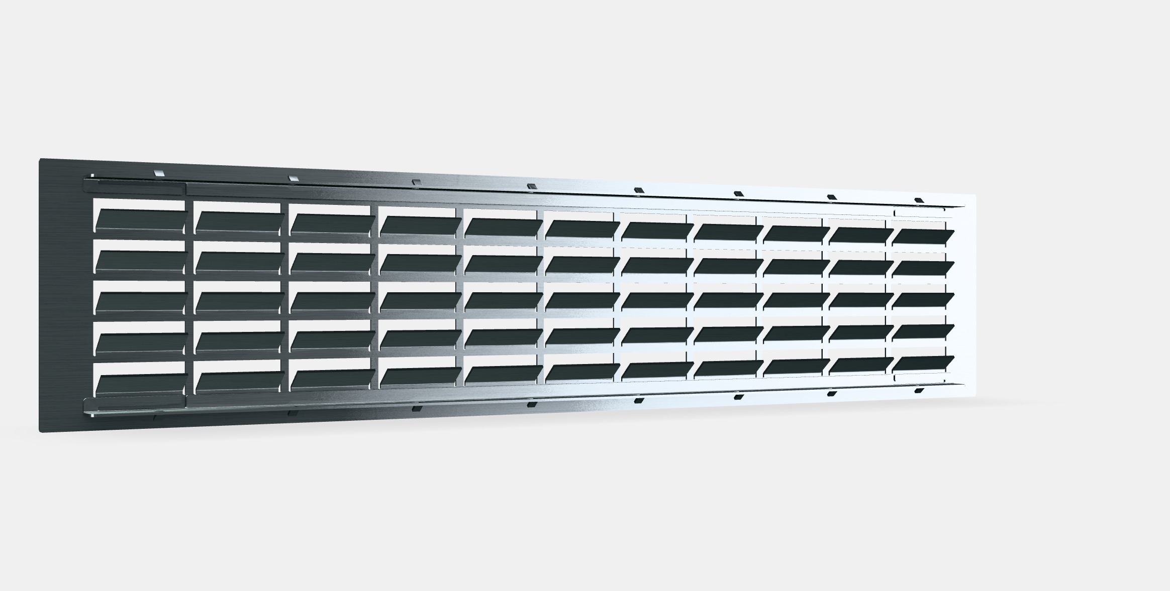 METOD Ventilation grille Low-poly 3D model_5