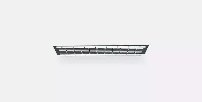 METOD Ventilation grille Low-poly 3D model
